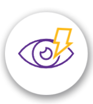 Icon showing eye irritation